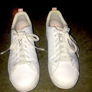 Adidas white tennis shoe